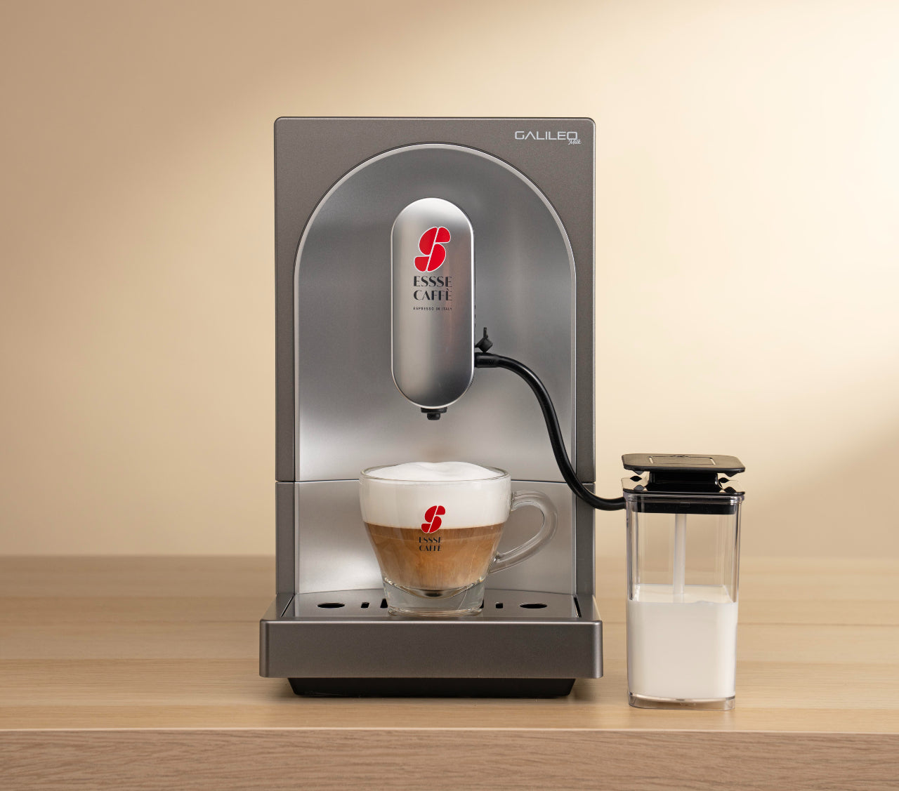 Galileo Milk + caffè Delicato 100% Arabica