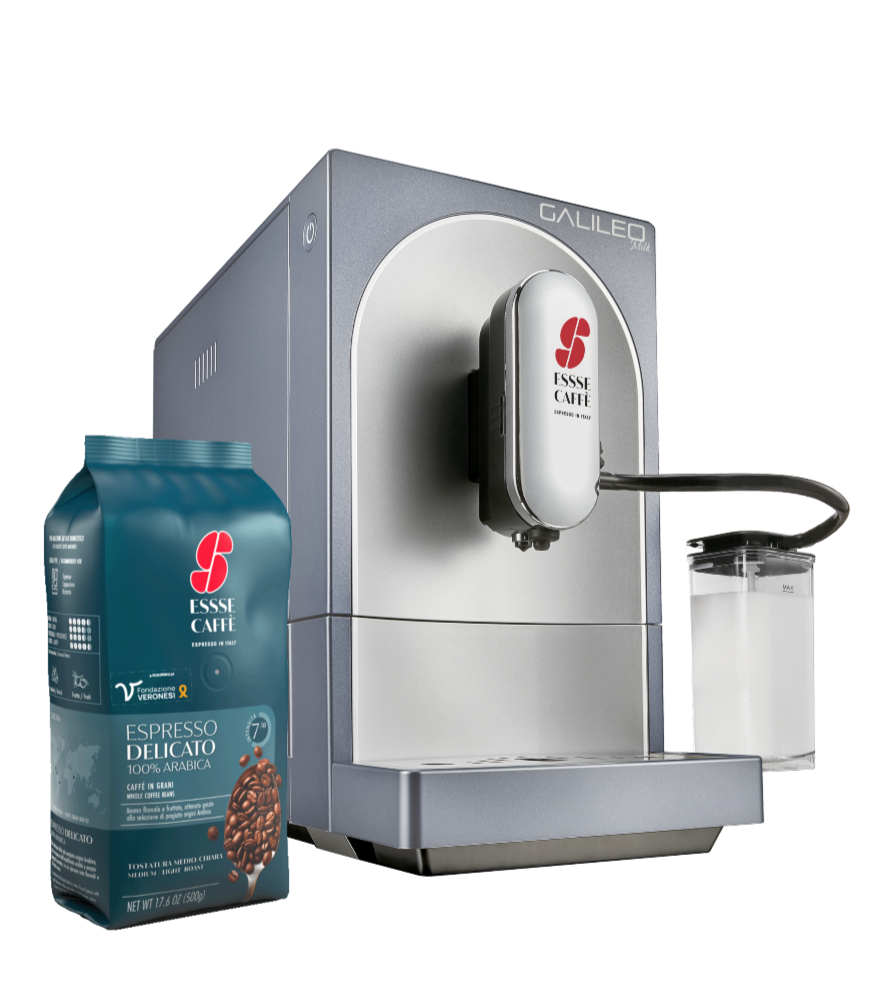 Galileo Milk + caffè Delicato 100% Arabica