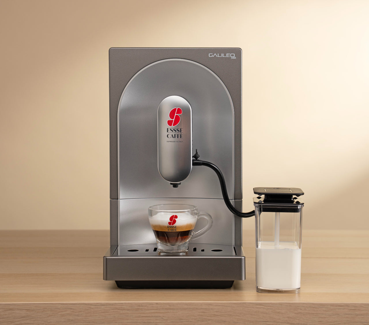Galileo Milk + caffè Delicato 100% Arabica