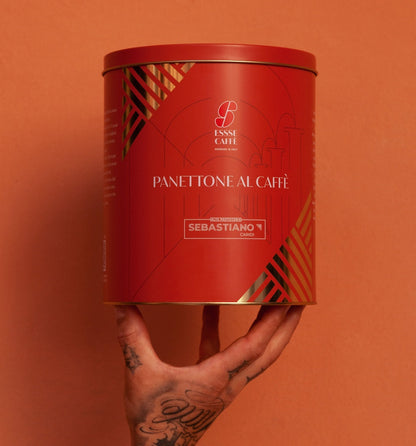 Panettone artigianale al caffè e caramello