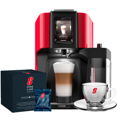 Macchina S.20 Latte + 6 tazze cappuccino + kit degustazione