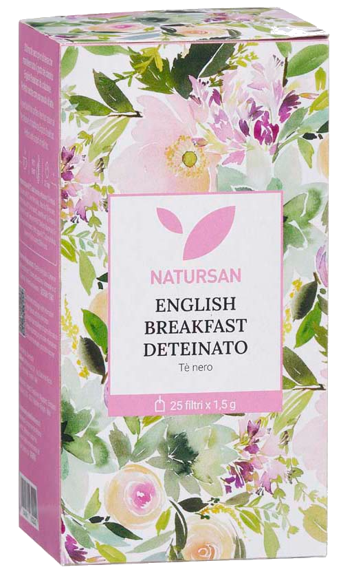 Tè Nero English Breakfast Deteinato