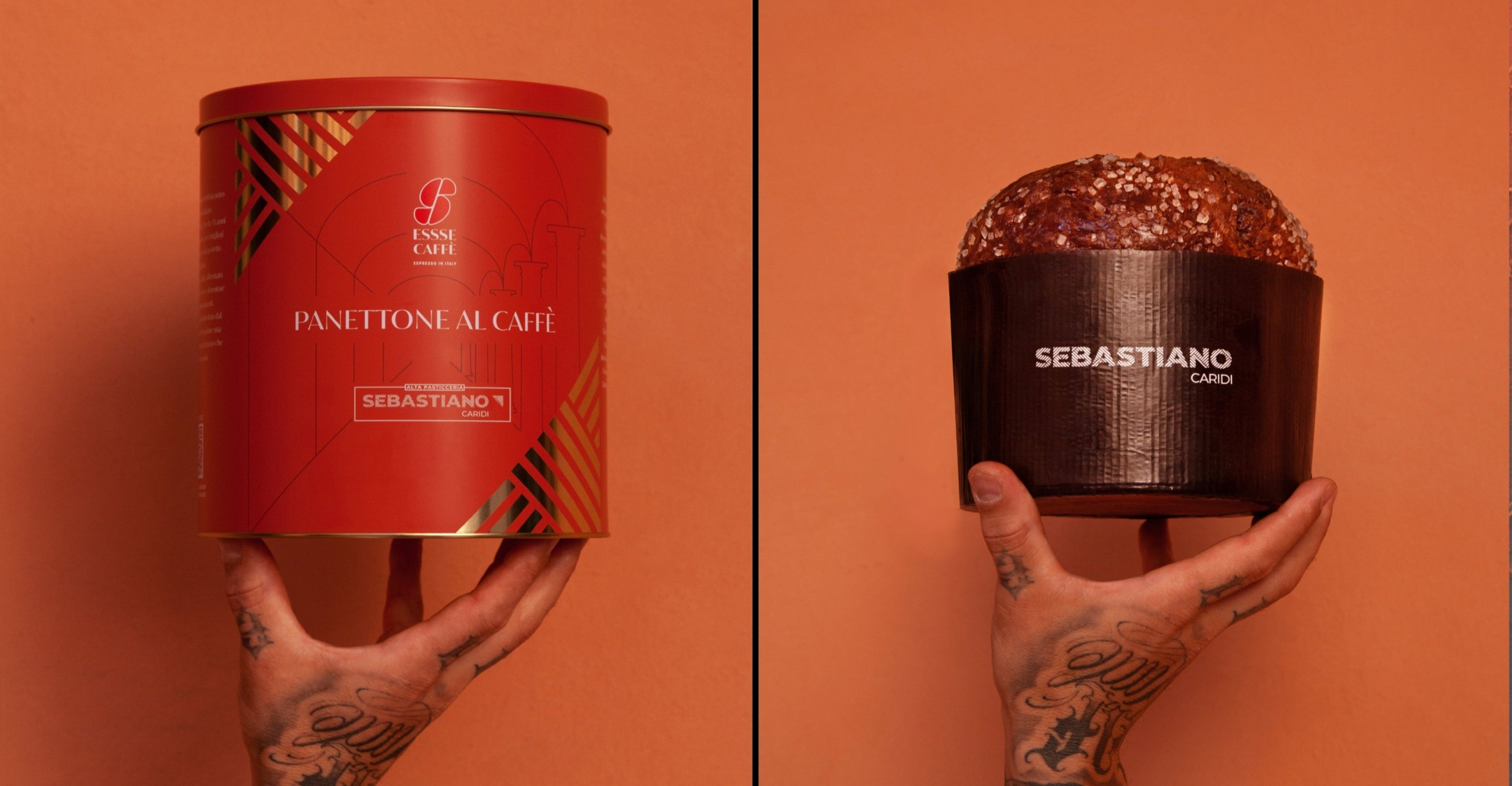 natale 2025 panettone caffè caramello essse caffè